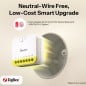 Interruptor bidireccional inteligente Zigbee Sonoff MINI-ZB2GS-L DUO sin cable neutro