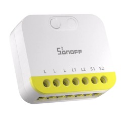SONOFF MINI DUO-L Zigbee 3.0 de 2 Canales Sin Neutro
