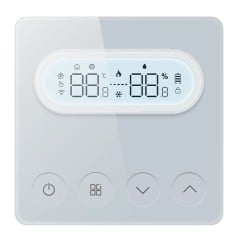 Beca BHT-209 battery-powered Zigbee Smart Thermostat with Clean Contact