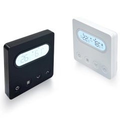 Batteriebetriebenes Zigbee-Smart-Thermostat Beca BHT-209 mit potentialfreiem Kontakt