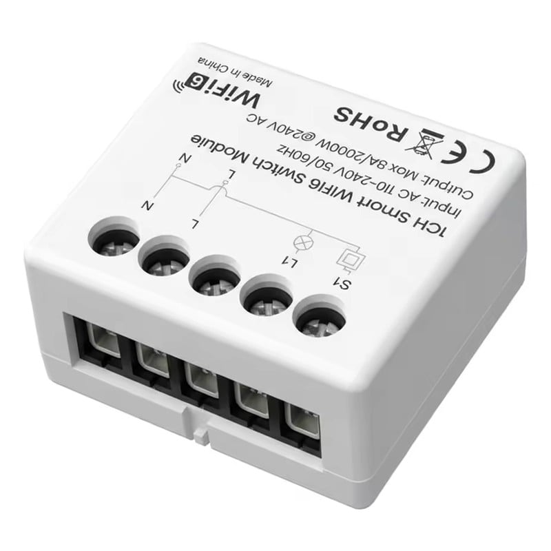 Mini Smart Wi-Fi 6 Tuya Module with Energy Meter