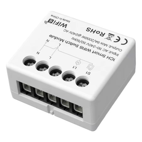 Modulo Smart Working Mini Módulo Smart Wi-Fi 6 Tuya con Medidor de Energía
