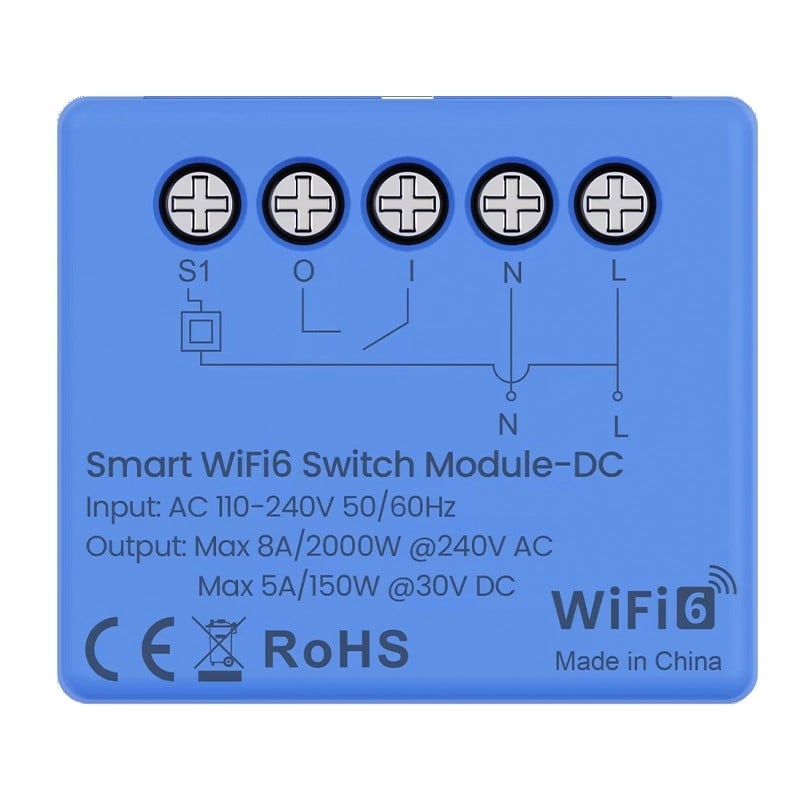Purchase Tuya Smart WiFi 6 Dry Contact Relay Module