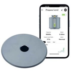 EPTTECH Misuratore Livello Serbatoio GPL e Propano Smart Bluetooth a Ultrasuoni