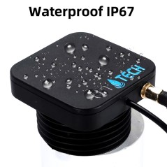 Sistema de monitoreo de nivel de agua WiFi inteligente Tuya con monitor y enchufe