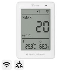 SONOFF AirGuard PM2.5/PM10 Matter WiFi | Monitor de Calidad del Aire