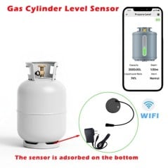 EPTTECH Smart Wi-Fi Ultrasonic LPG and Propane Tank Level Gauge