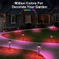Tuya Kit 4 Luci LED a Fungo RGBW Smart Wi-Fi da Giardino