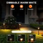 Tuya 4er-Pack RGBW Smart Wi-Fi LED-Pilz-Gartenleuchten