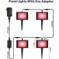 Tuya Smart Wi-Fi RGB LED-buitenspot met ketting