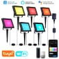 Set Faretti RGBIC Smart Wi-Fi Tuya IP67 | Kit da Giardino