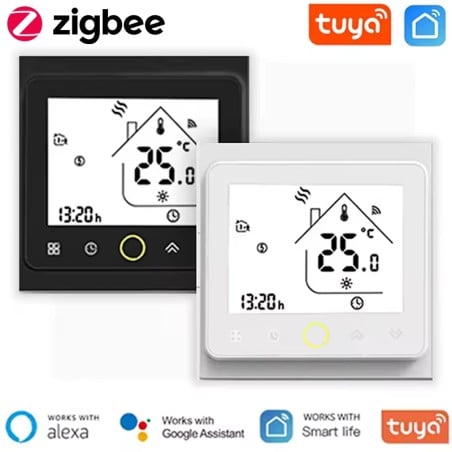 ZigBee Thermostaat voor Beca Boiler BHT-002GCLZB Ondersteunt Alexa Google