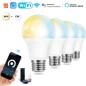 Tuya Smart Wi-Fi LED-Lampe CCT A60 E27 Dimmbar 9W
