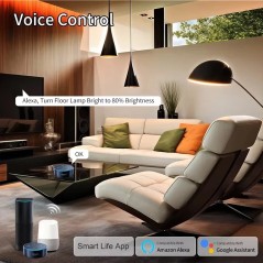Lampadina Smart Tuya E27 A60 9W CCT 2700-6500K Dimmerabile WiFi