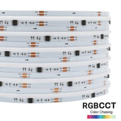 Striscia LED COB IC RGBCCT 24V Digital SPI Indirizzabile