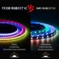 840 LED's per meter DC24V 5 meter RGBCCT IC COB LED-strip