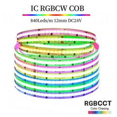 COB-LED-Streifen IC RGBCCT 24V Digital SPI Adressierbar