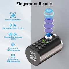 WELOCK ToucA71 Serrure intelligente à empreinte digitale 6-en-1
