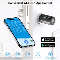 WELOCK ToucA71 Slim Slot met Vingerafdruk 6-in-1