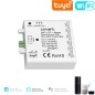 Unidad de control inteligente Tuya WiFi + RF + sensor de 6 canales para tiras LED de 12/24 V