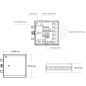 Tuya Smart WiFi + RF + 6-Kanal Sensor Dimmer Steuereinheit für 12/24V LED-Streifen