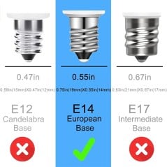 Bombilla Inteligente E14 WiFi+BT Tuya 2700-6500K Regulable Alexa Google