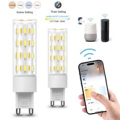Tuya Lampadina Smart WiFi G9 LED Corn CCT Dimmerabile