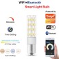 Ampoule connectée Tuya WiFi BA15S 12V LED Corn CCT à intensité variable