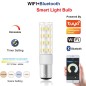 Ampoule LED connectée Tuya BA15D 12V à LED maïs CCT dimmable