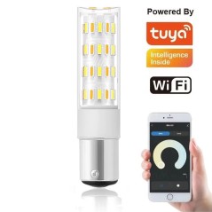 Tuya Smart-Lampe BA15D 12V WiFi LED Corn CCT Dimmbar