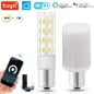 Tuya Smart WiFi-lamp BA15S 12V LED-cornlamp met dimbare kleurtemperatuur