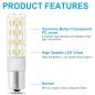 Bombilla inteligente WiFi Tuya BA15S 12 V LED maíz CCT regulable
