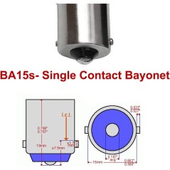 Tuya Smart WiFi Bulb BA15S 12V LED Corn CCT Dimmable