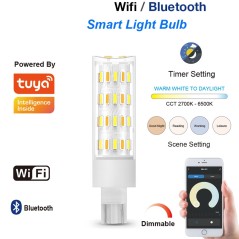 Tuya Smart T10 12V WiFi LED Corn CCT Dimmable Bulb 400 lm