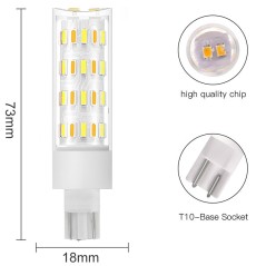 Ampoule Smart Tuya T10 12V WiFi LED Maïs CCT Dimmable 400 lm
