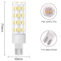 Ampoule LED connectée Tuya Smart WiFi T10 12V à couleur maïs et température de couleur variable