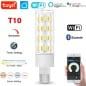 Tuya Smart WiFi Glühbirne T10 12V LED Maiskolben CCT Dimmbar
