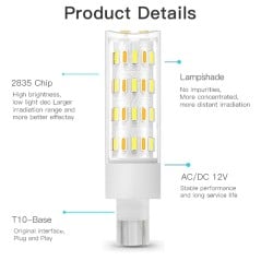 Lampadina Smart Tuya T10 12V WiFi LED Corn CCT Dimmerabile 400lm