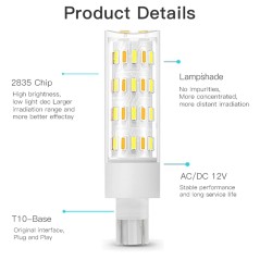 Tuya Smart T10 12V WiFi LED Corn CCT dimmbare Lampe 400 lm