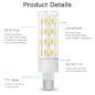 Tuya Lampadina Smart WiFi T10 12V LED Corn CCT Dimmerabile