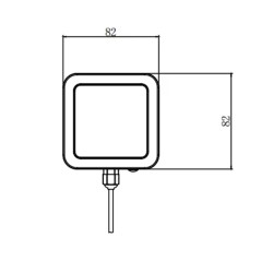Tuya Medidor de Nivel de Agua WiFi para Depósito con Pantalla LCD + Cable de 15 m
