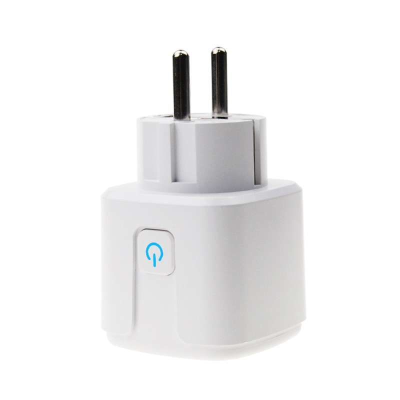 Enchufe inteligente WiFi Tuya 16A con función de medición de consumo
