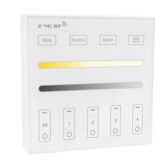 Tuya 2.4G RF Touch Remote, 4 Zones, for Smart LED Controllers