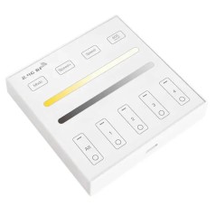 Télécommande tactile RF 2,4G Tuya 4 zones pour contrôleur LED intelligent