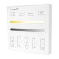Panel de control táctil de 4 zonas RF de 2,4 GHz para pared Tuya