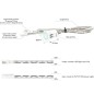 Mini interruptor de atenuación táctil en línea, montaje empotrado para controlador LED de un solo color, 5-24 V CC