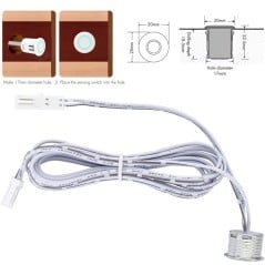 EC-AV Touch-Dimmer Inline 5–24V PWM für LED-Controller