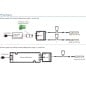 Mini-Inline-Touch-Dimmerschalter zur Unterputzmontage für einfarbige LED-Steuerung 5–24 V DC