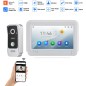 Tuya Smart WiFi AHD 1080P 2MP Video Doorbell Kit with Monitor
