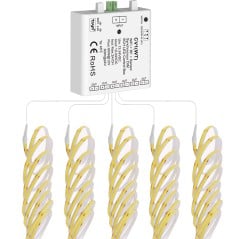 Tuya Centralina CV1(WT) WiFi 6 Canali per Strisce LED 12/24V